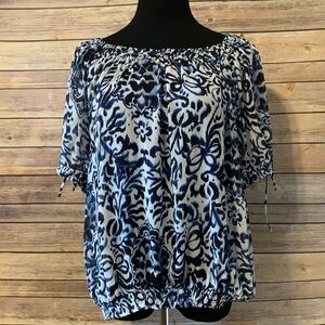 August Silk Blouse